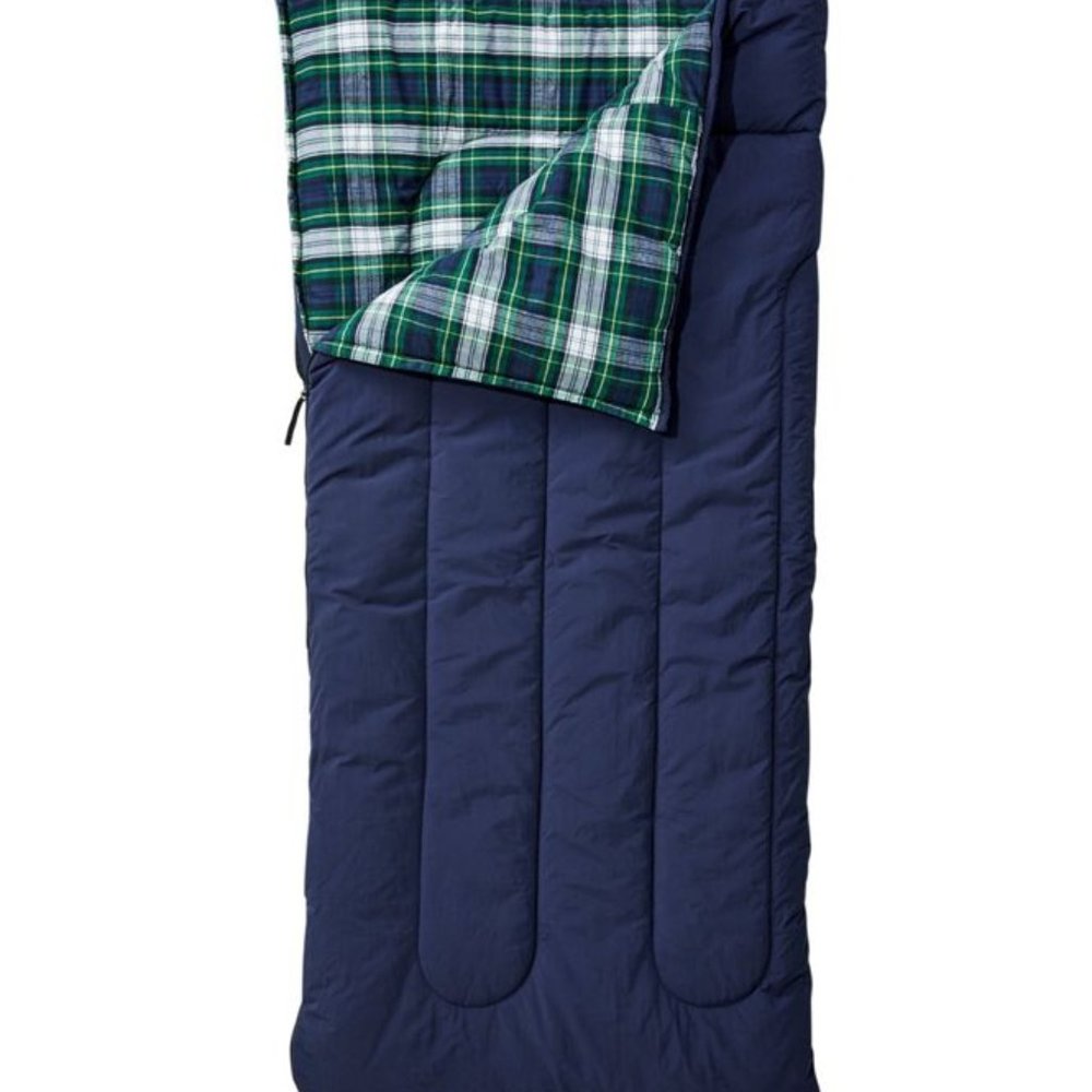 NWT L.L.Bean Flannel Lined Camp Sleeping Bag